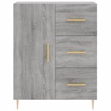  Komoda boja hrasta sonome 69,5 x 34 x 90 cm konstruirano drvo | shoptok.hr