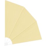 vidaXL Zaslon za zasebnost na balkonu Peščena 140 x 140 cm blago | Shoptok.si