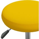 vidaXL Stolac za masažu baršunasti boja senfa | shoptok.hr
