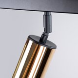 Sollux Lighting Stropna svetilka WINX 6L črna/zlata, (21347466) | Shoptok.si