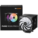 Be Quiet! Procesorski hladilnik CPU PURE ROCK PRO 3 LX, 2 x 120 mm, 250 W, RGB (BK043), (5000143420) Cene