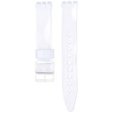 INF PVC Nadomestni pašček za uro Swatch Transparent 19 mm, (22131644) | Shoptok.si