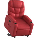 Naslonjač na podizanje od umjetne kože crveni | Eponuda.com