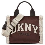 Dkny tamnobraon ženska torbica Cene