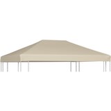 vidaXL Pokrov za sjenicu 310 g/m² 4 x 3 m bež Cijene