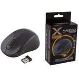  Miš wireless EXTREME MAVERICK 4D, 2.4GHz, optical, 4-button, ergonomic, black, 1200 dpi, XM104K | Eponuda.ba