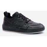 Big Star Men's sneakers made of eco leather black Cijene