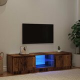 TV ormarić LED boja drva 140x40x36 cm konstruirano drvo | Eponuda.ba