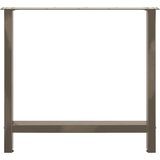  Noge za blagovaonski stol Prirodni čelik 2 kom 80 x (72-73) cm Čelik | shoptok.hr