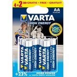 Varta Baterije High Energy 4+2 AA LR6 (4+2 kosov, 1,5 V) | Shoptok.si