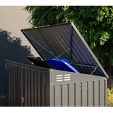  Westman - Metalno spremište za kante za smeće / spremište za alat i bickle - 100x172x131 cm | shoptok.hr