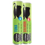 Cosma Miješano probno pakiranje: grickalice - 30 g, 2 vrste (tuna, losos) | shoptok.hr