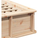 vidaXL posteljni okvir s prostorom za shranjevanje 140x200 cm trden bor | Shoptok.si