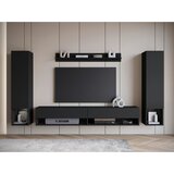 P & B Dnevni Regal Amadeo 2, Črna, 4-Delno | Shoptok.si