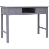 vidaXL Radni stol sivi 108 x 45 x 76 cm od masivnog drva paulovnije Cijene