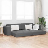  Krevet na razvlačenje Tamno siva 245 x 78 x 77 cm tkanina | shoptok.hr