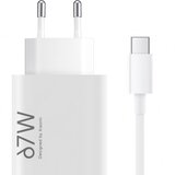  Zidni punjač Xiaomi 67W 6.2A 1 x USB-A s USB-C kabelom Bijeli BHR9465EU | shoptok.hr