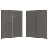  Stranska stena zabavnega šotora 2 pcs Antracit 200 x 195 cm, (5000219052) | Shoptok.si