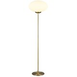  Medeninasta stoječa svetilka s steklenim senčilom (višina 150 cm) Fomento – | Shoptok.si