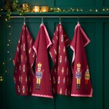 Catherine Lansfield Pamučna kuhinjska krpa 4 kom s božićnim motivom 70x50 cm Christmas Nutcracker – | shoptok.hr