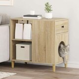  Mačja hiša Sonoma 72 x 42.5 x 70 cm Konstruiran les, (5000111132) | Shoptok.si