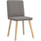  Jedilni stoli 6 kosov taupe blago, (21828373) | Shoptok.si