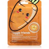 Mad Beauty Veggie Friends Carrot maska iz platna s posvetlitvenim učinkom 25 ml | Shoptok.si