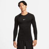 Nike Pro Dri-FIT Tight Fit LS Shirt, Black/White - XXL, (20764400) | Shoptok.si