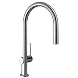 Hansgrohe Talis M54 210 Chrome baterija (slavina) za sudoperu sa izvlačećim tušem 1 mlaz 72802000 | ePonuda.com