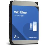 Western Digital WD Blue 2 TB 3,5-palčni notranji trdi disk (HDD), SATA 6 Gb/s (Serial ATA), 256 MB predpomnilnika, 5400 RPM, skladen z RoHS, brez maloprodajne embalaže (bulk). | Shoptok.si