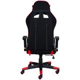 XORA GAMING STOL kovina, umetna masa, tekstil rdeča, črna | Shoptok.si