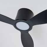  ZEVENTI - LED plafonski ventilator VENTORA LED/24W/230V Wi-Fi Tuya crna + daljinski upravljač | Eponuda.com