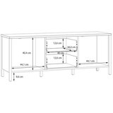 Modern Living Tv-element Kirikus, Barva Hrasta, Črna | Shoptok.si