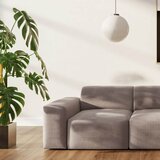 Rodier Bež sedežna garnitura iz rebrastega žameta 285 cm Villet – | Shoptok.si