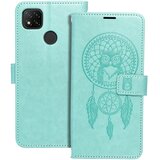 forcell MEZZO preklopna torbica za XIAOMI Redmi 9C / Redmi 9C NFC dreamcatcher zelena | Shoptok.si