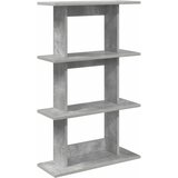  Zidna polica Zidna montaža Betonska siva 56 x 20 x 90 cm - Betonska siva 56 x 20 x 90 cm | shoptok.hr