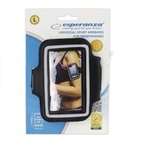 Sportska futrola za mobitel ESPERANZA ARMBAND, velicina L, 68,5 x 130mm, touch sensitive EMA122K-L | Eponuda.ba