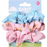 Bluey Scrunchies satenska gumica za djecu 3y+ 3 kom