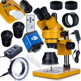 Rosfix TRINOKULARNI MIKROSKOP MERCURY S – ZOOM 7–45X, KAMERA HDMI, LED 56X | WF10X/20, 100 MM, 0.5X BARLOW, (5000036398) | Shoptok.si