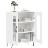  Komoda bijela 69,5x34x90 cm od konstruiranog drva | shoptok.hr