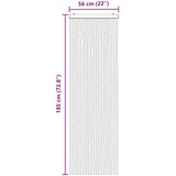  Zavjesa protiv insekata Chenille Srebrno siva i ružičasta | shoptok.hr