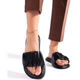 Shelvt Women's Black Flip Flops Cijene