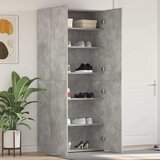  Ormar za cipele Siva 80 x 35.5 x 180 cm Konstruirano drvo Cijene