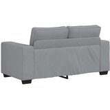  Dvodijelni set sofa s jastucima, svijetlo siva tkanina | Shoptok.si