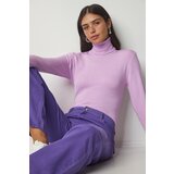 Happiness İstanbul Sweater - Purple - Slim fit Cene