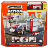 Mattel Matchbox: Action Drivers Helikopterska spasilačka stanica set igračaka - | shoptok.hr