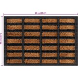  Otirač pravokutni 40 x 60 cm od gume i kokosovih vlakana | shoptok.hr