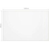  Zaščita za mizo mat 140x90 cm 2 mm PVC, (20713819) | Shoptok.si
