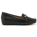 Shelvt Women's black loafers with embellishment | Eponuda.ba