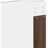 vidaXL Vzglavje z vzglavjem Rjav hrast 160 cm Konstruiran les | Shoptok.si